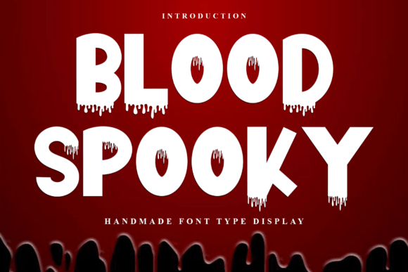Blood Spooky: The Bold Display Font for Spooky Branding