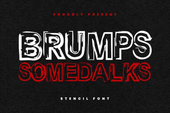 Brumps Somedalks: A Modern Display Typeface for Editorial Design