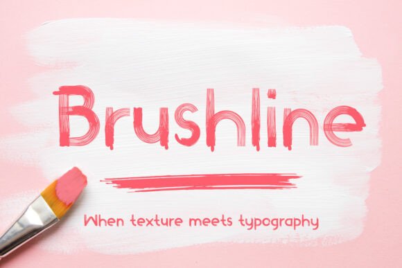Brushline: The Bold Display Typeface for Modern Web Design