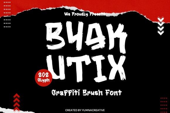 Byakutix: The Bold Display Typeface for Urban Editorial Design