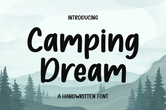 Camping Dream Handwritten Font for Authentic Brand Storytelling