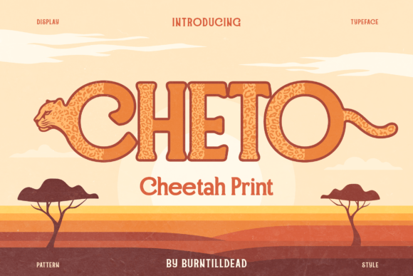 Cheto: The Wild Decorative Font for Handmade Branding
