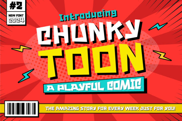 Chunky Toon: The Playful Typeface for Joyful Editorial Design