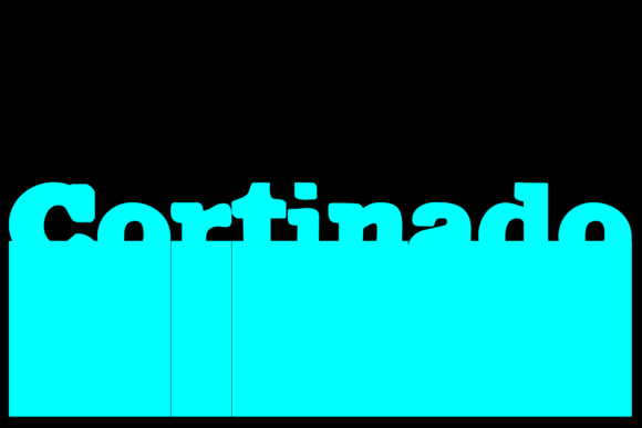 Cortinado: A Mixed Font Style for Editorial Design