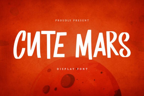 Cute Mars: A Playful Handwritten Font for Modern Editorial Design