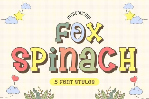 Fox Spinach: The Playful Typeface That Transforms Small Business Branding