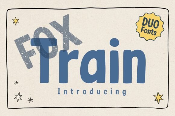 Fox Train: The Ultimate Free Download for Bold Display Typography