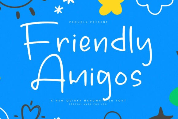 Friendly Amigos: The Quirky Handwritten Font for Creative Brands