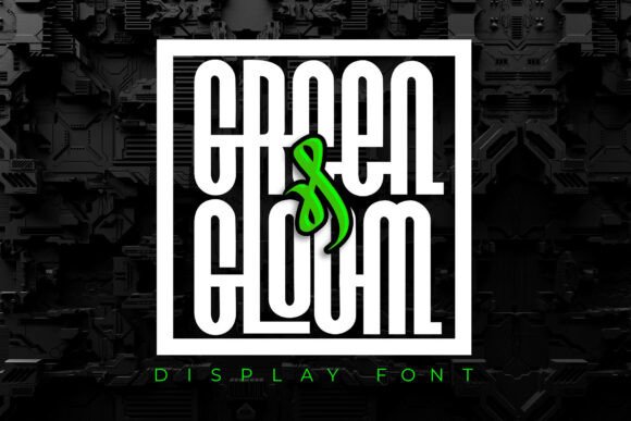 Green and Gloom: The Geometric Display Font for Editorial Design
