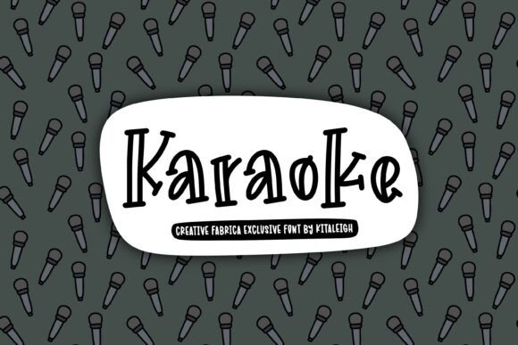Karaoke: The Bold Display Font for Fun Branding