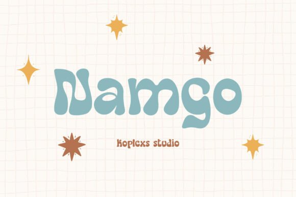 Namgo: The Retro Display Typeface for Unique Brand Campaigns
