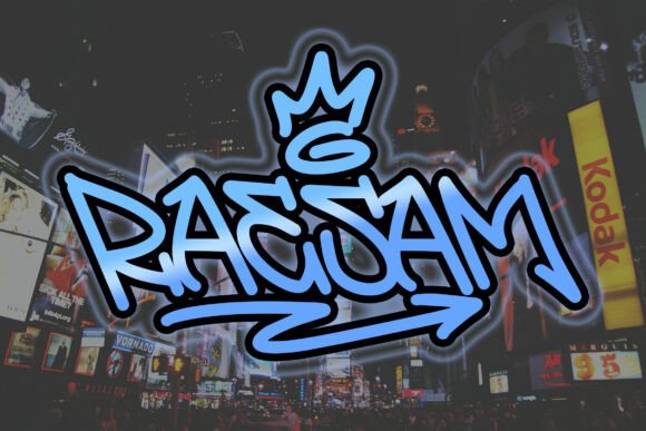 Raesam: The Bold Graffiti Typeface for Modern Brand Identity