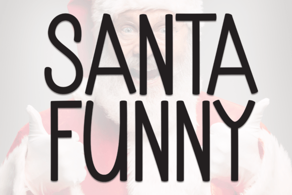 Santa Funny: The Whimsical Handwritten Display Font for Warm Branding