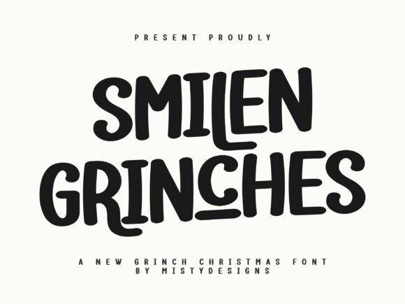 Smilen Grinches: A Playful Display Font for Digital Branding