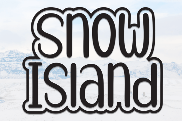 Snow Island: The Handwritten Display Font for Engaging Campaigns
