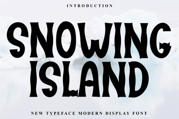 Snowing Island: The Casual Display Font for Warm Digital Brands