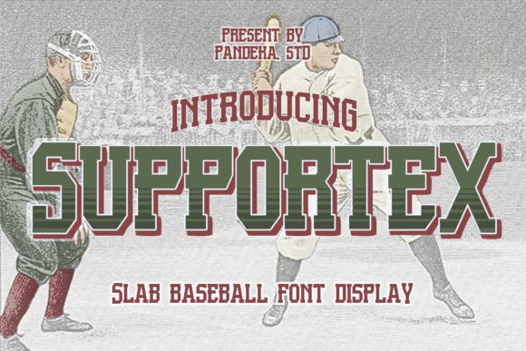 Supportex: A Slab Serif Display Font for Bold Editorial Design