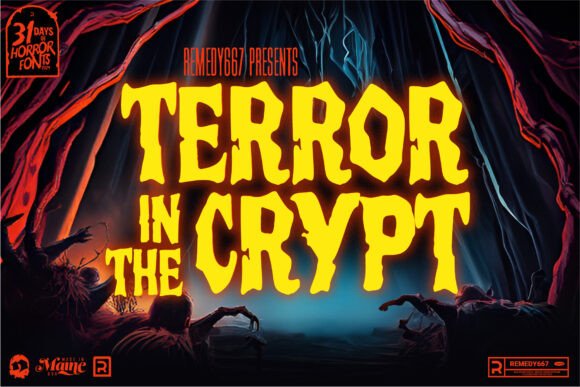 Terror in the Crypt: The Perfect Horror Typeface for Your Brand