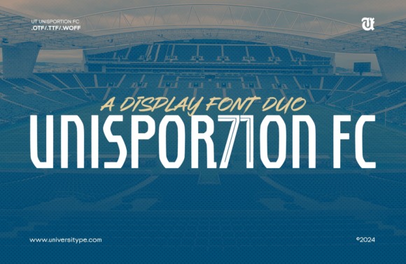 Unisportion: The Dynamic Display Font for High-Impact Marketing
