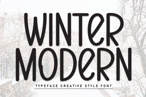 Winter Modern: The Ultimate Handwritten Display Font