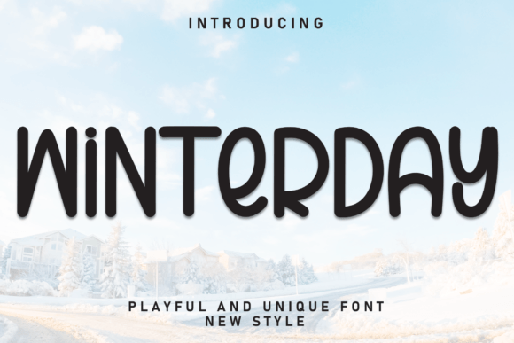 Winterday: The Perfect Handwritten Display Font for Your Next Project