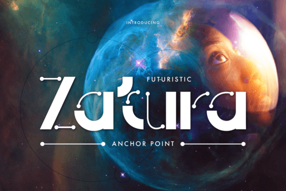 Zatura: The Futuristic Display Font for Modern Crafters